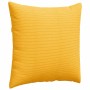 Cojines de sofá 2 pcs Amarillo Claro 80 x 80 cm Tela de pana en Decoración | Comprar online en Foru.es