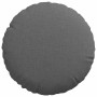 Cojines para asiento 2 pcs Gris oscuro Ø30 x 13 cm tela en Decoración | Comprar online en Foru.es