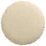 Cojines para asiento 2 pcs Crema Ø30 x 13 cm tela en Decoración | Comprar online en Foru.es