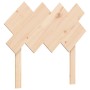 Estructura de cama con cabecero madera maciza 90x200 cm de vidaXL, Camas y somieres - Ref: Foro24-3193451, Precio: 85,96 €, D...