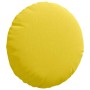 Cojines para asiento 2 pcs Amarillo Claro Ø30 x 13 cm tela en Decoración | Comprar online en Foru.es