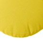 Cojines para asiento 2 pcs Amarillo Claro Ø30 x 13 cm tela en Decoración | Comprar online en Foru.es