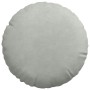 Cojines para asiento 2 pcs Gris Claro Ø 40 x 13 cm Terciopelo en Decoración | Comprar online en Foru.es