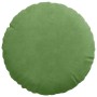 Cojines para asiento 2 pcs Verde claro Ø 40 x 13 cm Terciopelo en Decoración | Comprar online en Foru.es