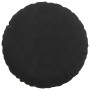 Cojines para asiento 2 pcs Negro Ø 40 x 13 cm Terciopelo en Decoración | Comprar online en Foru.es