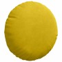 Cojines para asiento 2 pcs Amarillo Ø 40 x 13 cm Terciopelo en Decoración | Comprar online en Foru.es