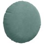 Cojines para asiento 2 pcs Verde Mar Ø 40 x 13 cm Terciopelo en Decoración | Comprar online en Foru.es