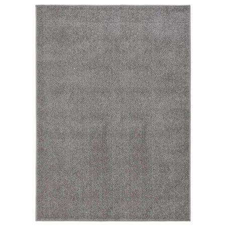 Alfombra de pelo corto gris 120x170 cm de vidaXL, Alfombras - Ref: Foro24-340315, Precio: 50,63 €, Descuento: %