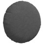 Cojines para asiento 2 pcs Gris oscuro Ø 30 cm Tela de pana en Decoración | Comprar online en Foru.es