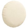 Cojines para asiento 2 pcs Crema Ø 30 cm Tela de pana en Decoración | Comprar online en Foru.es