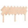 Estructura de cama con cabecero madera maciza 160x200 cm de vidaXL, Camas y somieres - Ref: Foro24-3193476, Precio: 133,05 €,...