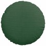 Cojines para asiento 2 pcs Verde oscuro Ø 30 cm Tela de pana en Decoración | Comprar online en Foru.es