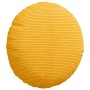Cojines para asiento 2 pcs Amarillo Claro Ø 30 cm Tela de pana en Decoración | Comprar online en Foru.es