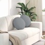 Cojines para asiento 2 pcs Gris Claro Ø40 x 13 cm tela en Decoración | Comprar online en Foru.es