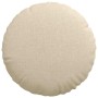 Cojines para asiento 2 pcs Crema Ø40 x 13 cm tela en Decoración | Comprar online en Foru.es