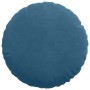 Cojines para asiento 2 pcs Azul Ø 40 x 13 cm Terciopelo en Decoración | Comprar online en Foru.es