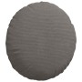 Cojines para asiento 2 pcs Gris Claro Ø 40 cm Tela de pana en Decoración | Comprar online en Foru.es