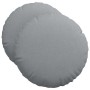 Cojines para asiento 2 pcs Gris Claro Ø50 x 19 cm tela en Decoración | Comprar online en Foru.es