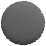 Cojines para asiento 2 pcs Gris oscuro Ø50 x 19 cm tela en Decoración | Comprar online en Foru.es