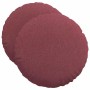 Cojines para asiento 2 pcs Rojo vino Ø50 x 19 cm tela en Decoración | Comprar online en Foru.es