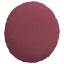 Cojines para asiento 2 pcs Rojo vino Ø50 x 19 cm tela en Decoración | Comprar online en Foru.es