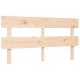 Estructura de cama con cabecero madera maciza 160x200 cm de vidaXL, Camas y somieres - Ref: Foro24-3195101, Precio: 131,44 €,...