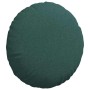 Cojines para asiento 2 pcs Verde oscuro Ø50 x 19 cm tela en Decoración | Comprar online en Foru.es