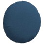Cojines para asiento 2 pcs Azul Ø50 x 19 cm tela en Decoración | Comprar online en Foru.es