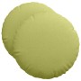 Cojines para asiento 2 pcs Verde claro Ø50 x 19 cm tela en Decoración | Comprar online en Foru.es