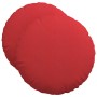 Cojines para asiento 2 pcs Rojo Ø50 x 19 cm tela en Decoración | Comprar online en Foru.es