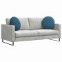 Cojines para asiento 2 pcs Azul Ø 40 x 13 cm Terciopelo en Decoración | Comprar online en Foru.es