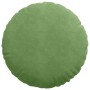 Cojines para asiento 2 pcs Verde claro Ø 40 x 13 cm Terciopelo en Decoración | Comprar online en Foru.es