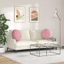 Cojines para asiento 2 pcs Rosa Ø 40 x 13 cm Terciopelo en Decoración | Comprar online en Foru.es