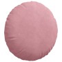 Cojines para asiento 2 pcs Rosa Ø 40 x 13 cm Terciopelo en Decoración | Comprar online en Foru.es