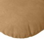Cojines para asiento 2 pcs Marrón Ø50 x 19 cm Terciopelo en Decoración | Comprar online en Foru.es