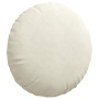 Cojines para asiento 2 pcs Crema Ø 40 x 13 cm Terciopelo en Decoración | Comprar online en Foru.es