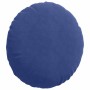 Cojines para asiento 2 pcs Azul Policía Ø 40 x 13 cm Terciopelo en Decoración | Comprar online en Foru.es