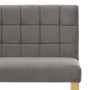 Banco de terciopelo gris 140 cm de vidaXL, Bancos para recibidores y almacenamiento - Ref: Foro24-288576, Precio: 260,36 €, D...