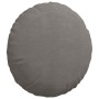 Cojines para asiento 2 pcs Gris Claro Ø 50 cm Tela de pana en Decoración | Comprar online en Foru.es