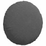 Cojines para asiento 2 pcs Gris oscuro Ø 50 cm Tela de pana en Decoración | Comprar online en Foru.es