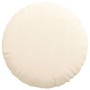 Cojines para asiento 2 pcs Crema Ø 50 cm Tela de pana en Decoración | Comprar online en Foru.es