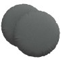 Cojines para asiento 2 pcs Gris oscuro Ø60 x 21 cm tela en Decoración | Comprar online en Foru.es