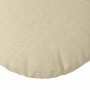 Cojines para asiento 2 pcs Crema Ø60 x 21 cm tela en Decoración | Comprar online en Foru.es