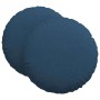 Cojines para asiento 2 pcs Azul Ø60 x 21 cm tela en Decoración | Comprar online en Foru.es