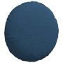 Cojines para asiento 2 pcs Azul Ø60 x 21 cm tela en Decoración | Comprar online en Foru.es