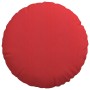 Cojines para asiento 2 pcs Rojo Ø60 x 21 cm tela en Decoración | Comprar online en Foru.es