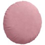 Cojines para asiento 2 pcs Rosa Ø 40 x 13 cm Terciopelo en Decoración | Comprar online en Foru.es