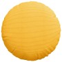 Cojines para asiento 2 pcs Amarillo Claro Ø 60 cm Tela de pana en Decoración | Comprar online en Foru.es