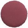 Cojines para asiento 2 pcs Rojo vino Ø80 x 29 cm tela en Decoración | Comprar online en Foru.es