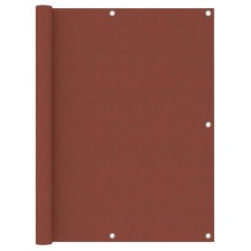 Toldo para balcón de tela oxford terracota 120x500 cm en Sombrillas | Comprar online en Foru.es